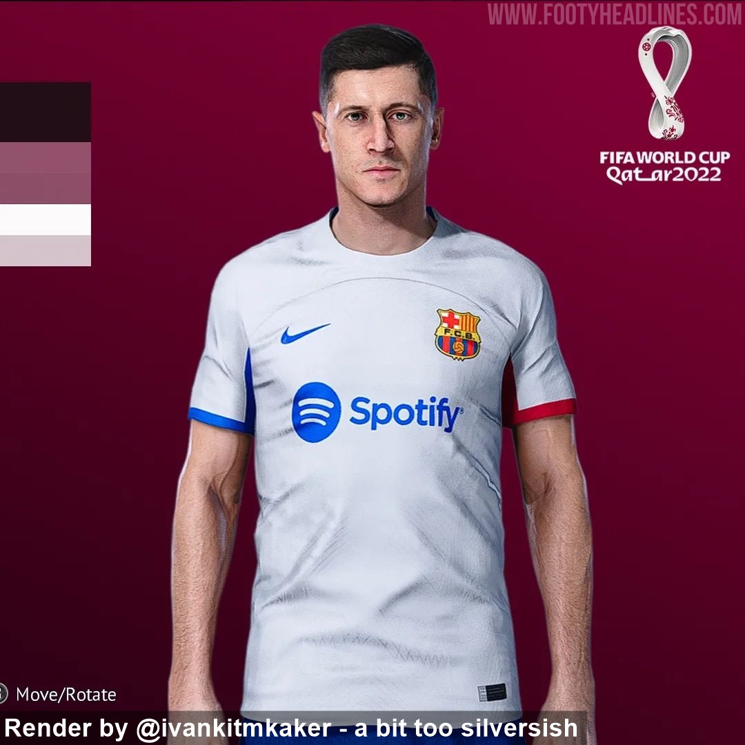 FC Barcelona 2324 Away Kit Colorway + Design Info + Prediction